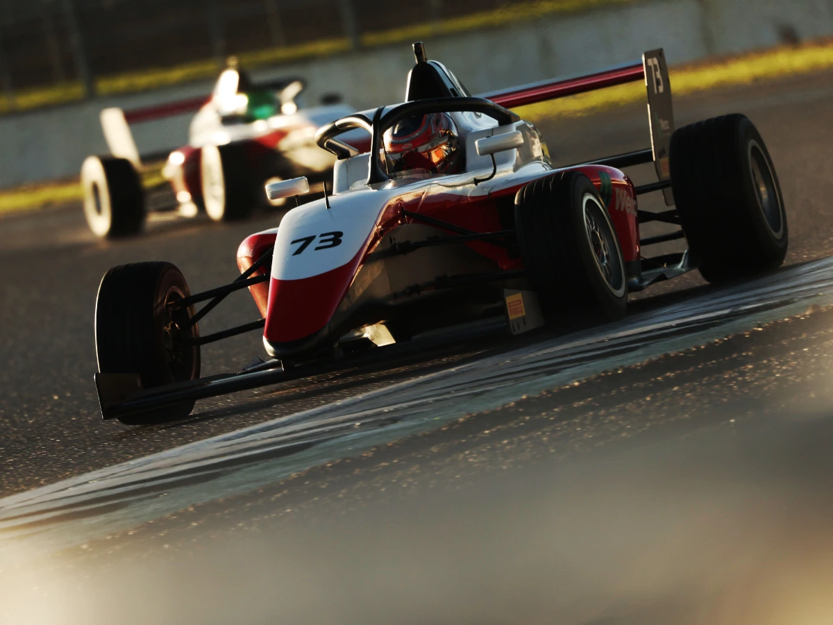 Felber testing British F4